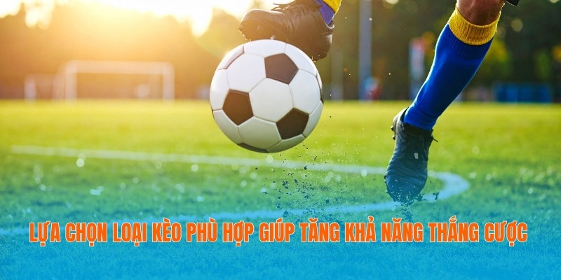 Lựa chọn loại kèo phù hợp giúp tăng khả năng thắng cược